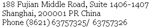 China Molding address